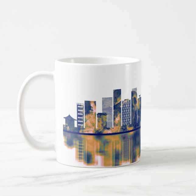 Kawasaki Skyline Coffee Mug (Left)