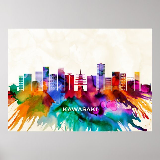 Kawasaki Skyline Poster (Front)