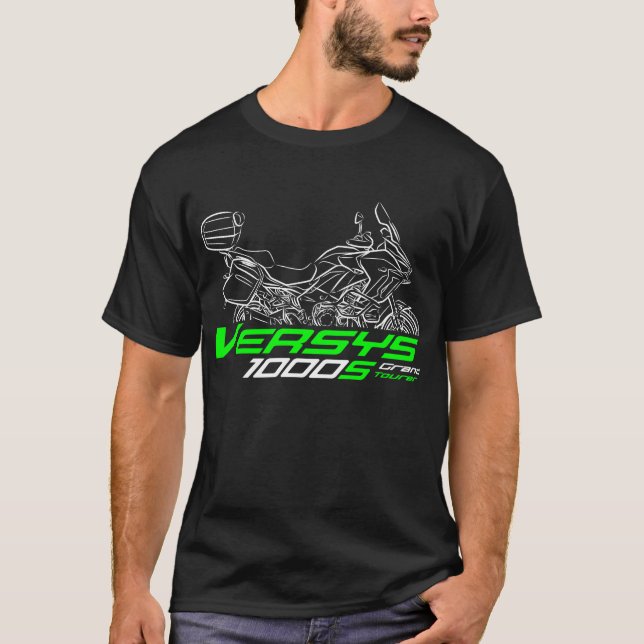 Kawasaki Versys 1000S Grand Tourer 2019-2024 T-Shirt (Front)