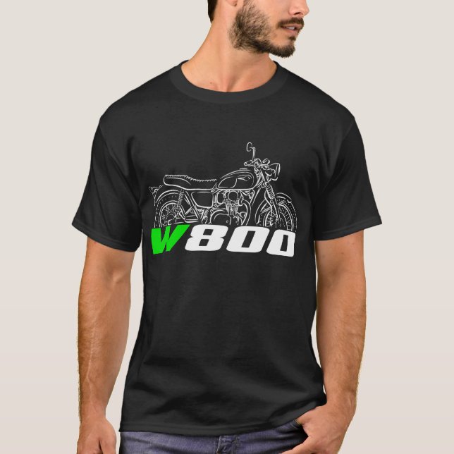Kawasaki W800 2011-2017 T-Shirt (Front)