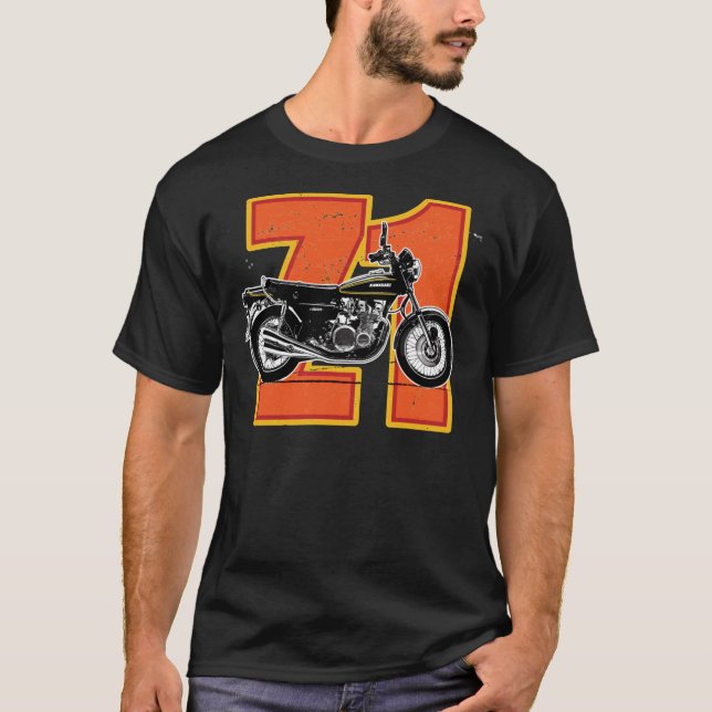 Kawasaki Z1- The widow maker RelFit T-Shirt (Front)