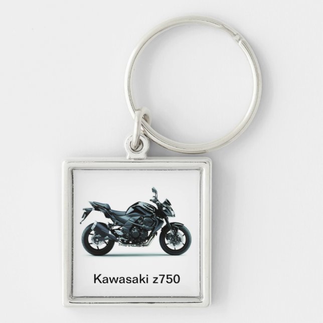 kawasaki z750 motorcycles key ring (Front)