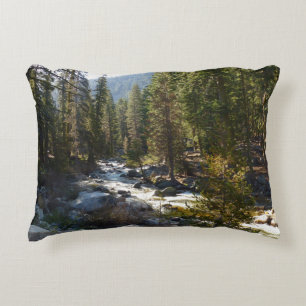 Kaweah River in Sequoia National Park Decorative Cushion