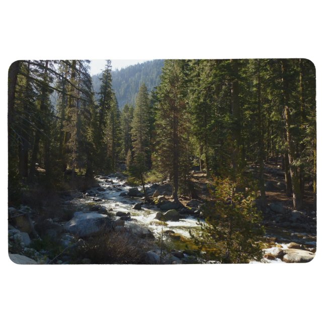 Kaweah River in Sequoia National Park Floor Mat (Front)