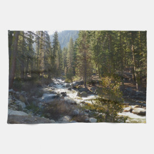Kaweah River in Sequoia National Park Tea Towel