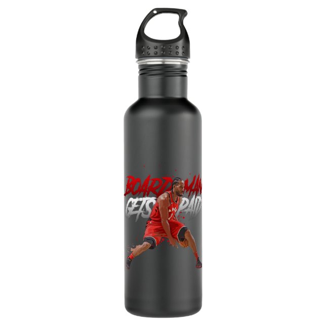 Kawhi Leonard Boardman  710 Ml Water Bottle (Front)