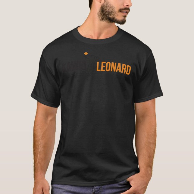 Kawhi Leonard  V-Neck  T-Shirt (Front)