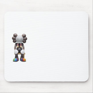 kaws at rest mouse pad