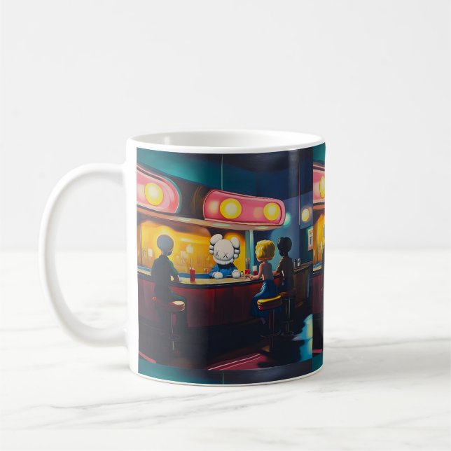 kaws diner coffee mug (Left)