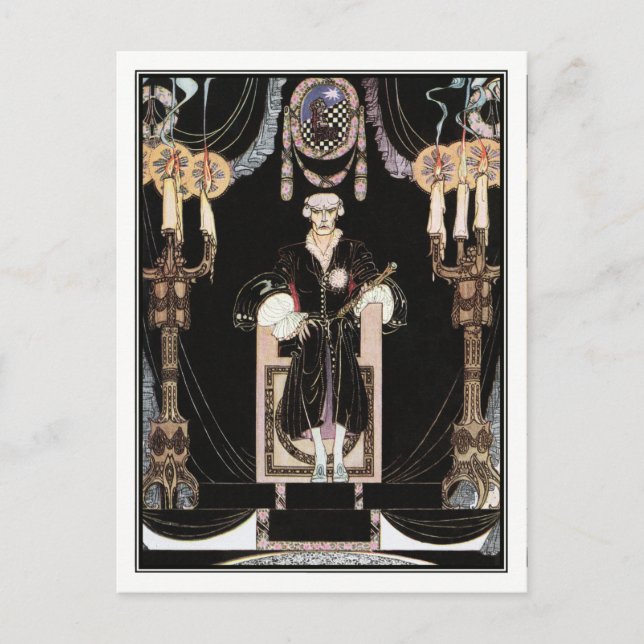 Kay Nielsen - In Powder and Crinoline Postcard (Front)