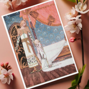 Kay Nielsen Tell Me the Way Then and I'll Search Card