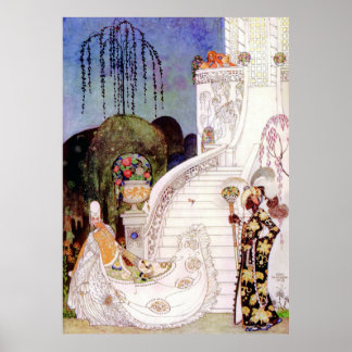 Kay Nielsen's Cinderella Leaving the Ball Poster