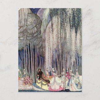 Kay Nielsen's Twelve Dancing Princesses Postcard