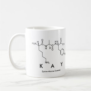 Kay peptide name mug