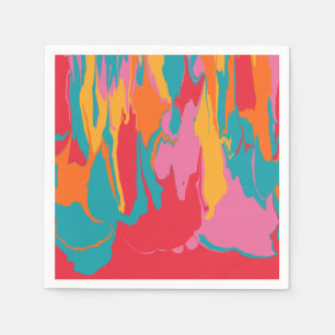 Kaya - Abstract Liquify Design Napkin