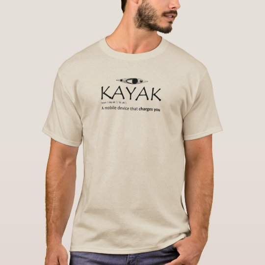 Kayak, A Mobile Device That Charges You T-Shirt