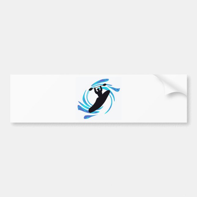 Kayak All Countries Bumper Sticker (Front)