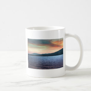Kayak and Gull Return Coffee Mug
