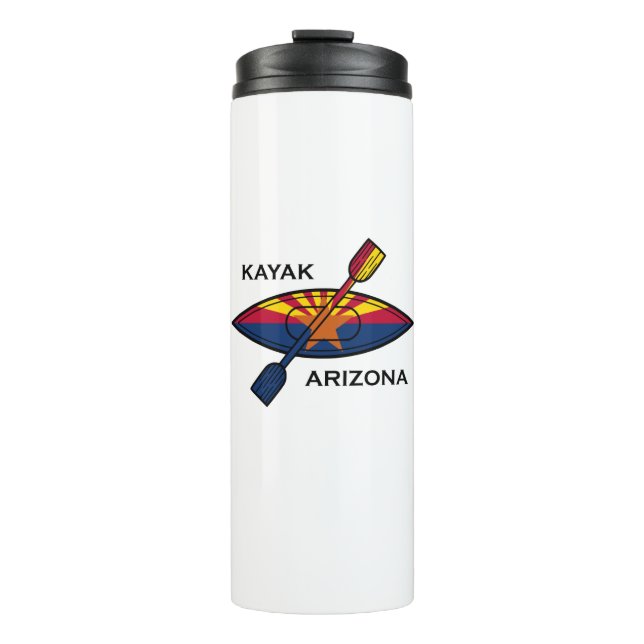 Kayak Arizona Flag Thermal Tumbler (Front)