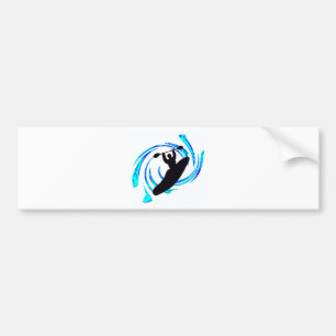 Kayak At Surfers Bumper Sticker