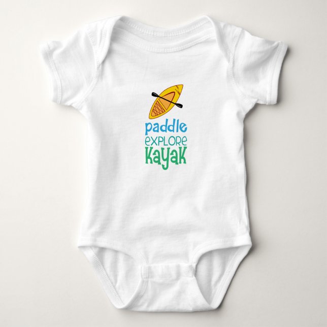 Kayak Baby Bodysuit (Front)