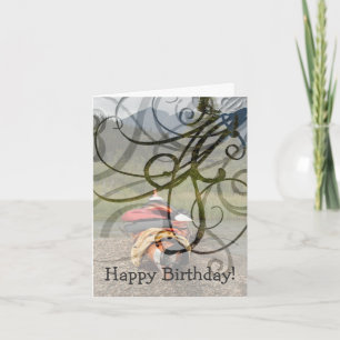 Kayak Balance; Happy Birthday Card