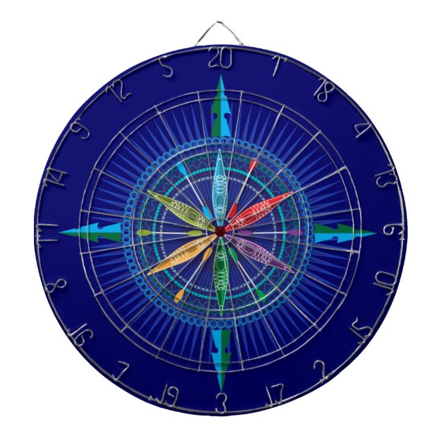 Kayak dart board (Front)