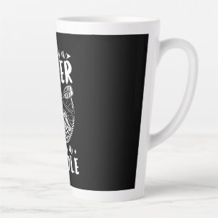 Kayak Driver Life Is A River Latte Mug