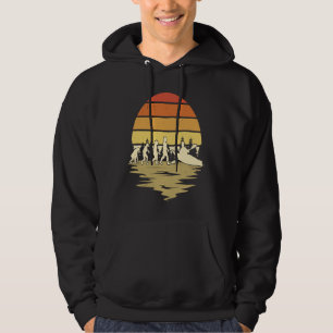 Kayak Evolution Retro Kayaker Hoodie