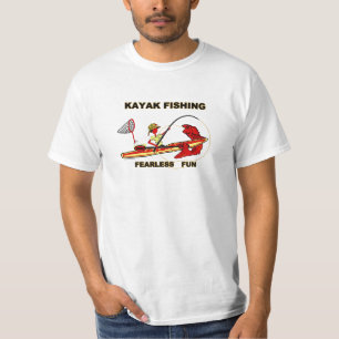 Kayak Fishing Fearless Fun T-Shirt