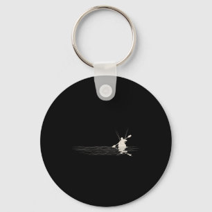 Kayak Fishing Graphic Kayak Anglers Kayaking Fishe Key Ring