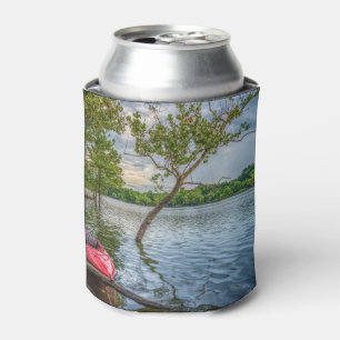 Kayak Floating On Table Rock Lake Can Cooler