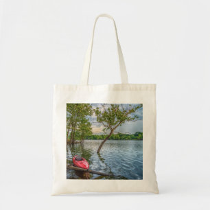 Kayak Floating On Table Rock Lake Tote Bag
