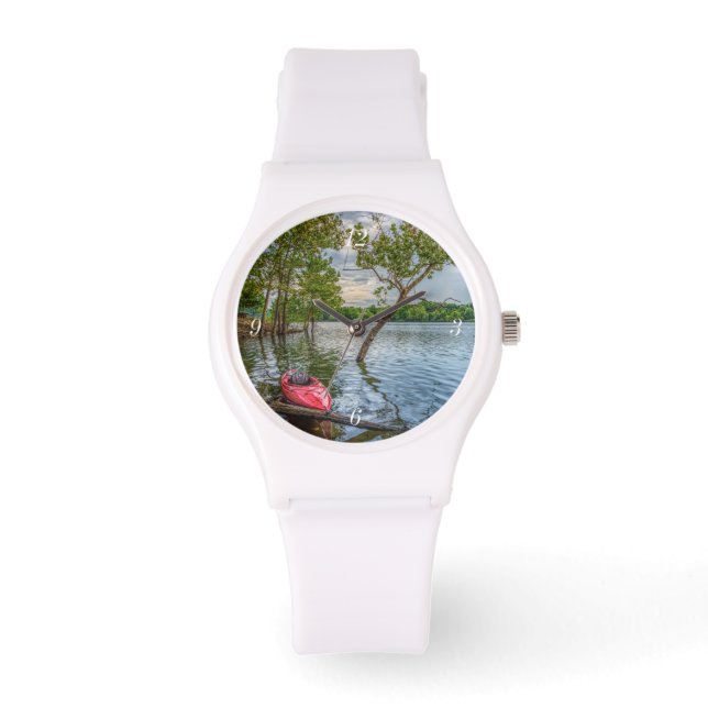 Kayak Floating On Table Rock Lake Watch (Front)