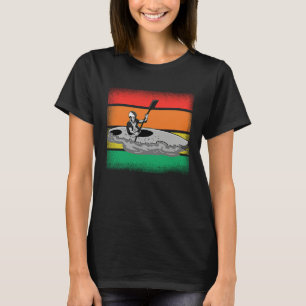 Kayak  for men women kayak canoe paddling T-Shirt