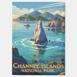 Kayak in Channel Islands National Park Magnet