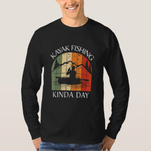 Kayak Kayaking Fishing Boating Summer Clothing Gra T-Shirt