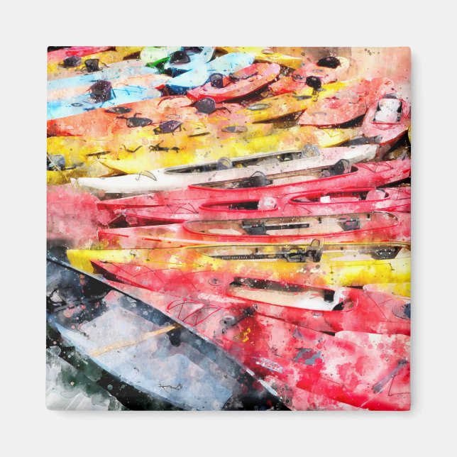 Kayak Magnet (Front)