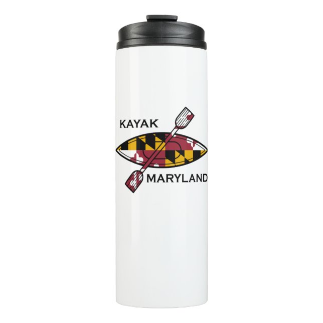 Kayak Maryland Thermal Tumbler (Front)