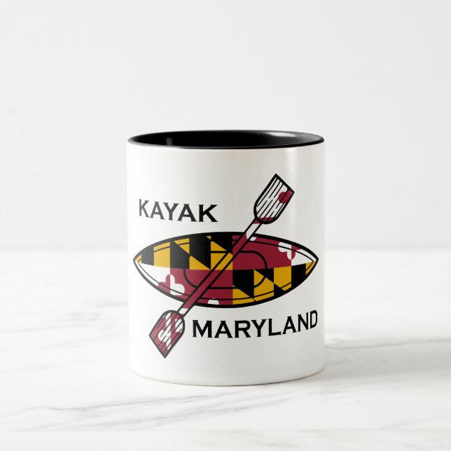 Kayak Maryland Two-Tone Coffee Mug (Center)