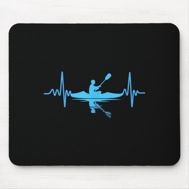 Kayak Novelty For Men Women Kayaker Kayaking Kayak Mouse Pad (Front)