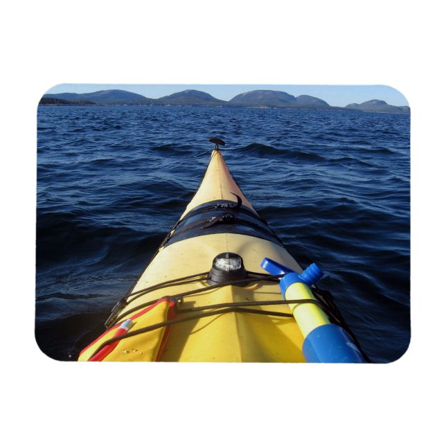 Kayak on a Lake Magnet (Horizontal)