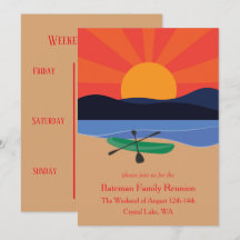 Kayak on the Lake at Sunset Vacation Itinerary &