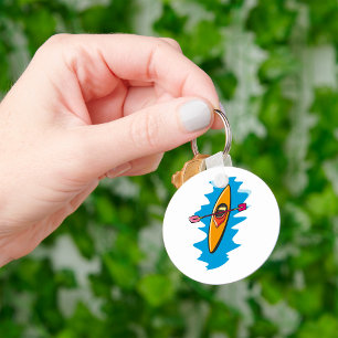 Kayak Paddle Water Sport Key Ring