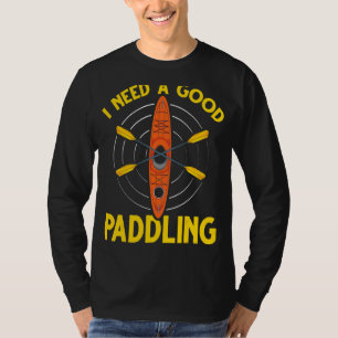 Kayak Paddling Canoe Outdoor Sport Kayaker  Kayaki T-Shirt