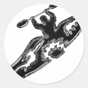 Kayak Part Classic Round Sticker
