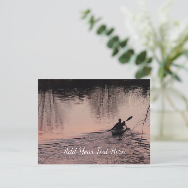 Kayak Postcard (Standing Front)