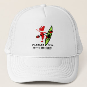 Kayak Shirt, Kayak Gift, Bumper Sticker and more! Trucker Hat