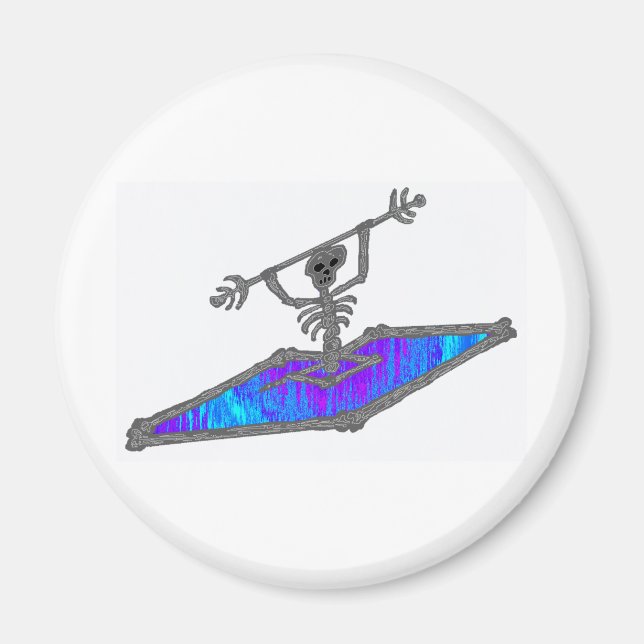 Kayak Soully Bones Magnet (Front)
