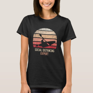 Kayak Squad Whitewater Team Social Distancing Expe T-Shirt